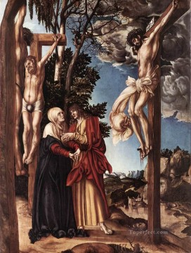  Elder Painting - Crucifixion Renaissance Lucas Cranach the Elder